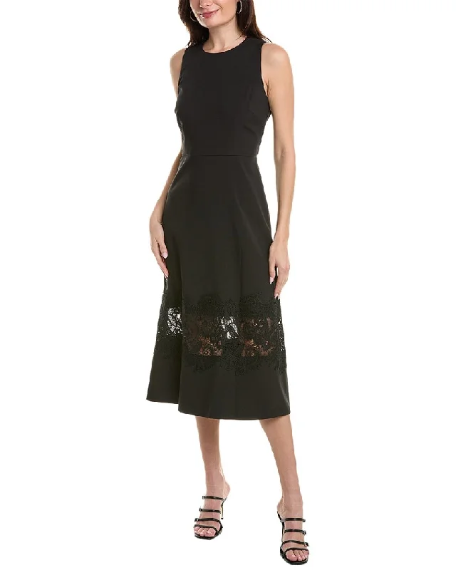 Anne Klein Fit And Flare Midi Dress Chic Bohemian Midi Dress