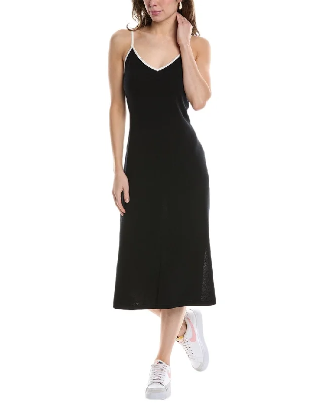 Vince Camuto Midi Dress Fashionable High-Neck Midi Dress