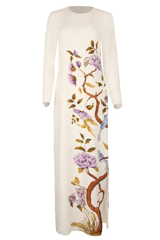 Printed Column Maxi Dress Stylish Boho Chic Maxi Dress