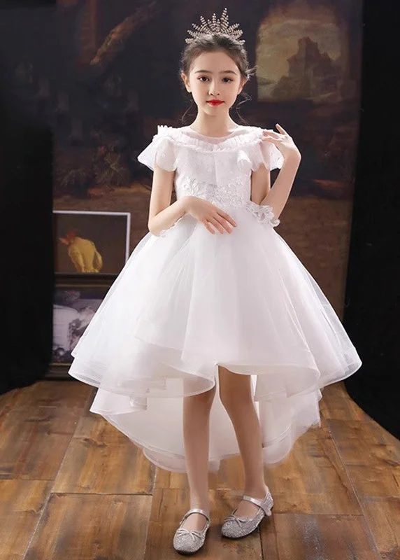Dinner White O-Neck Floral Kids Tulle Party Maxi Dress Summer XZ026 Cozy Cold-Shoulder Maxi Dress Dinner White O-Neck Floral Kids Tulle Party Maxi Dress Summer XZ026 Cozy Cold-Shoulder Maxi Dress