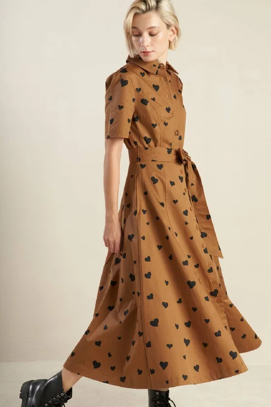 READY TO GO WOVEN MIDI DRESS Trendy Knit Midi Dress