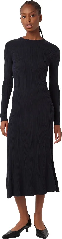 Ribbed Maxi Dress - Women's|-|Robe longue côtelée - Femme Comfortable Maxi Dress with Slits Ribbed Maxi Dress - Women's|-|Robe longue côtelée - Femme Comfortable Maxi Dress with Slits