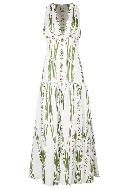 V-Neck Maxi Dress Cozy Knitted Maxi Dress