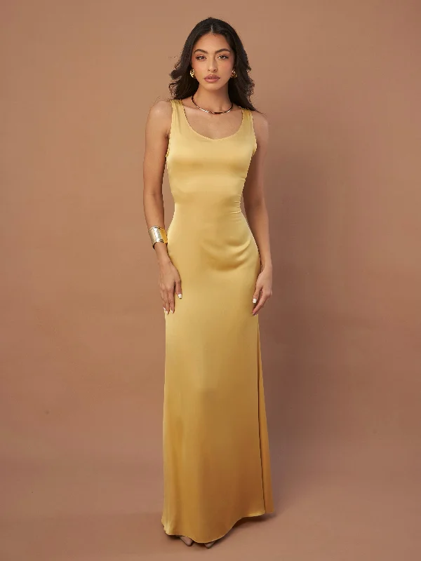 Golden Hour Maxi Dress Comfortable Casual Maxi Dress