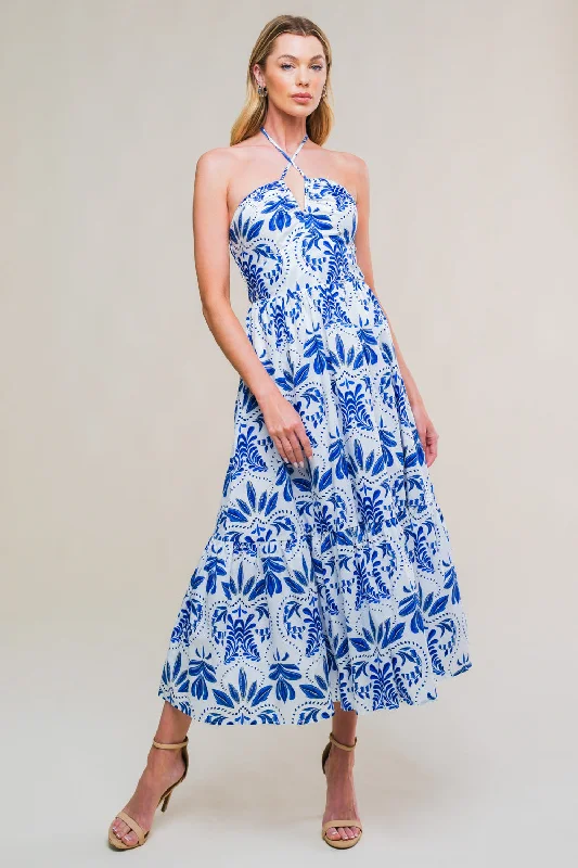 FLAWLESS SENSATION WOVEN MIDI DRESS Comfortable Wrap Midi Dress