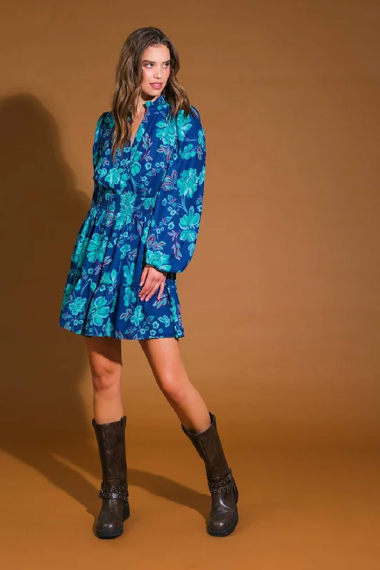 EMPHATICALLY ADORABLE WOVEN MINI DRESS Trendy Cut-Out Mini Dress