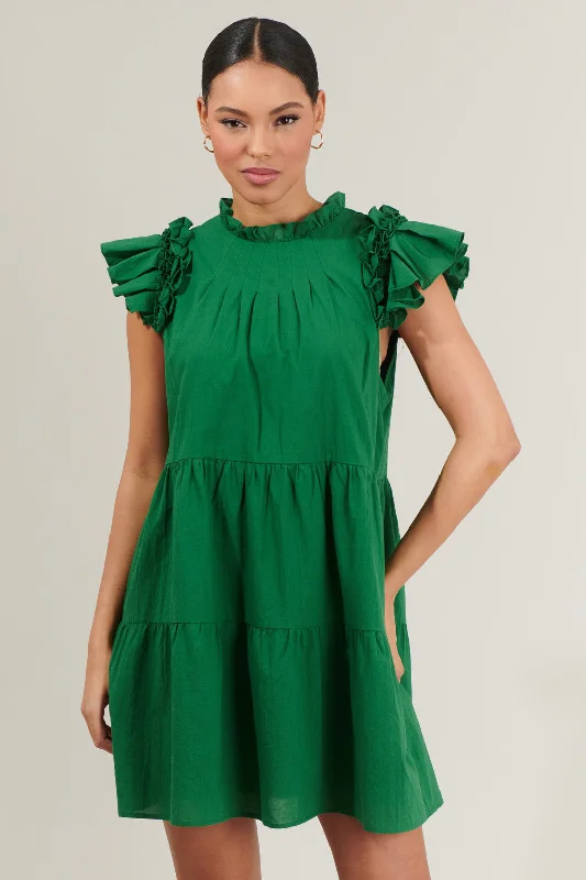 Lauren Shift Mini Dress Trendy Wraparound Mini Dress