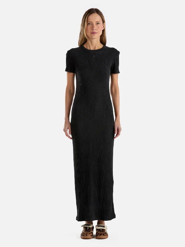 Raya Maxi Dress - Vintage Black Stylish Boho Chic Maxi Dress