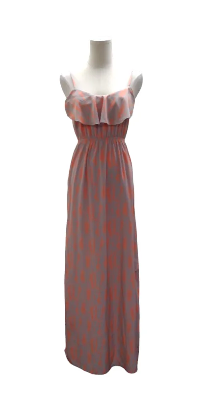 Soprano Jr. Maxi Dress Orange S Elegant Tiered Maxi Dress