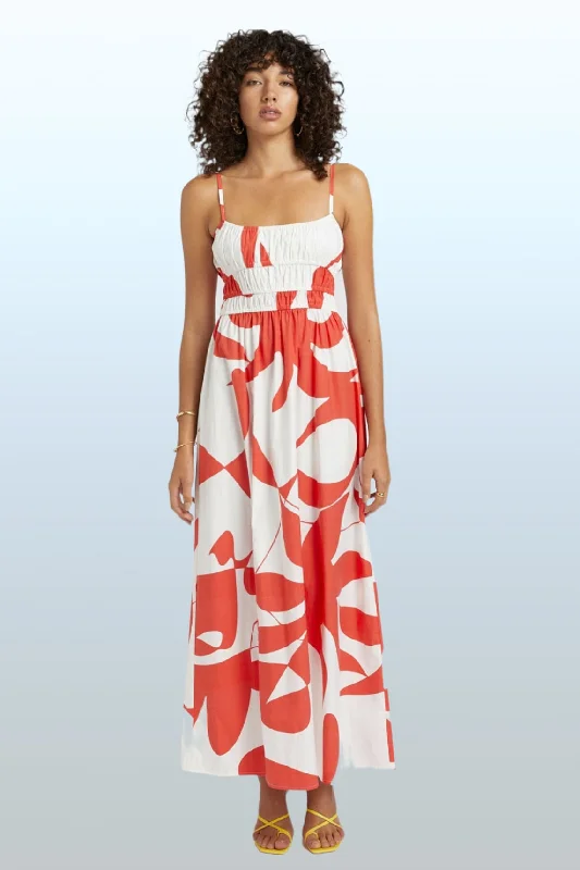 SUMMI SUMMI Womens Georgie Maxi Dress - Sailors Delight Stylish Button-Up Maxi Dress SUMMI SUMMI Womens Georgie Maxi Dress - Sailors Delight Stylish Button-Up Maxi Dress