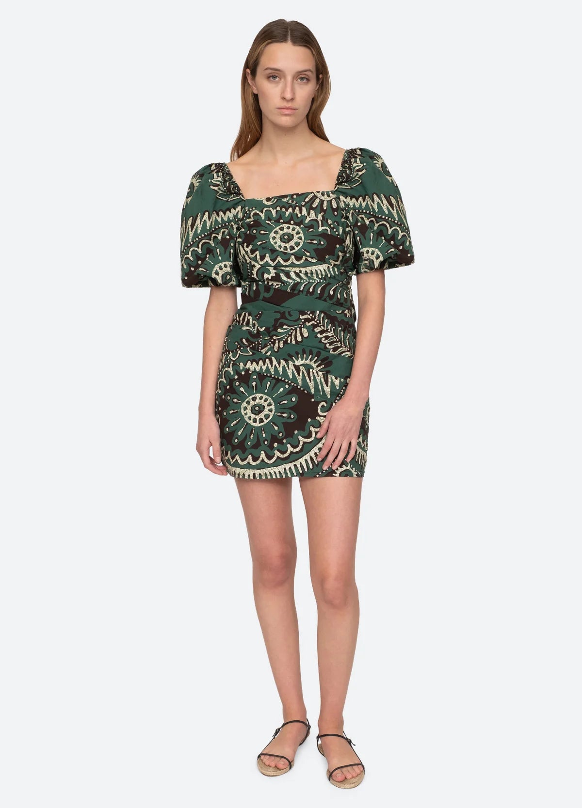 Charlough Mini Dress - Green