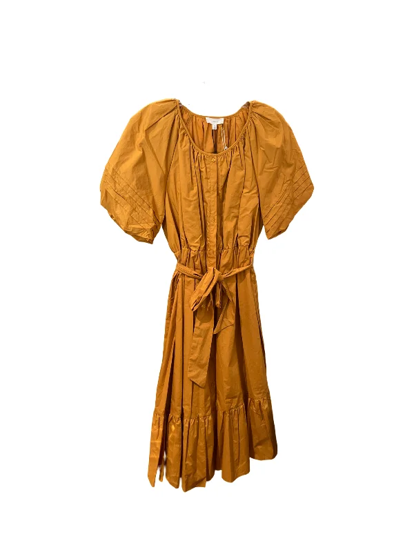 A love A Mustard Yellow Wrap Dress