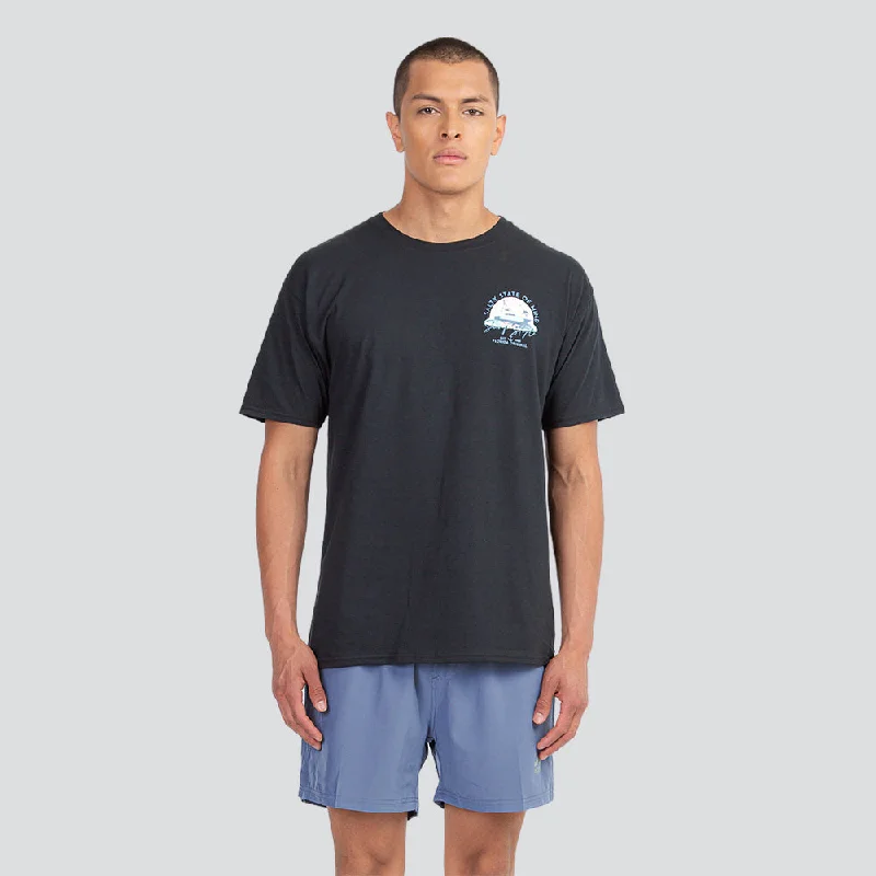 Pastel Boat Basic T-Shirt Fitted T-Shirt Seamless Stretchy