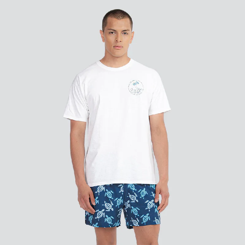 Pastel Palm Basic T-Shirt Mesh Blend Leather Blend Suede Blend