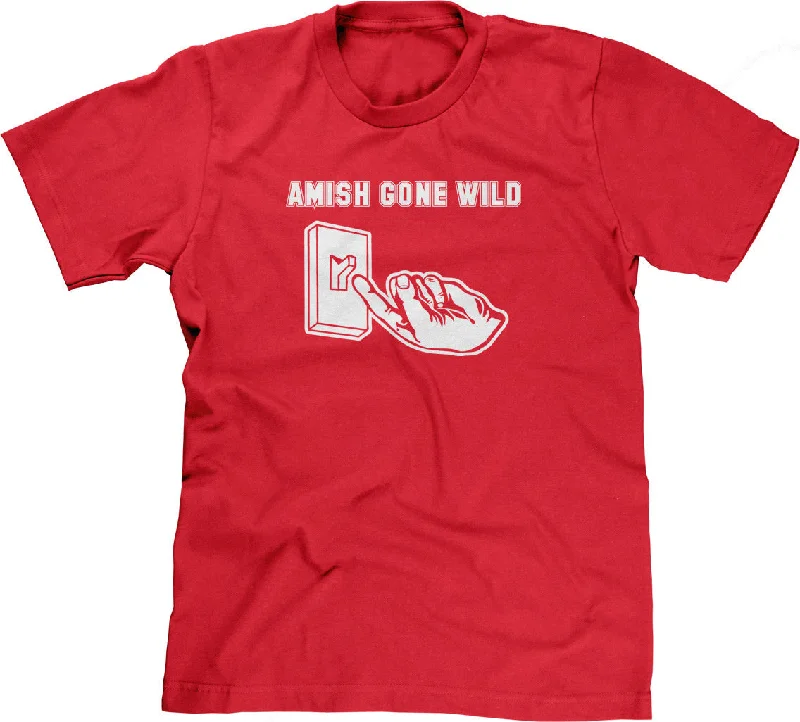Amish Gone Wild T-Shirt Oversized T-Shirt Spandex breathable