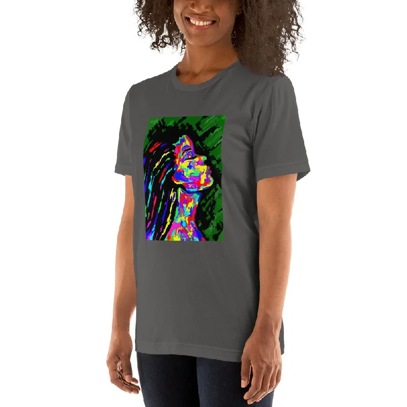 BARAN Women's T-Shirt Fleece Nylon Spandex