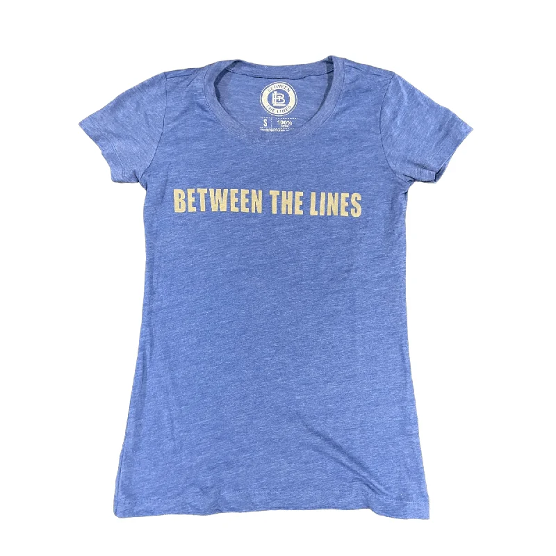 Between The Lines Womens Cactus T-Shirt Collared T-Shirt Boat Neck A-Line