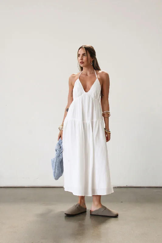 Boat Day Maxi Dress