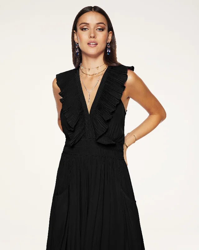 Camden Ruffle Maxi Dress