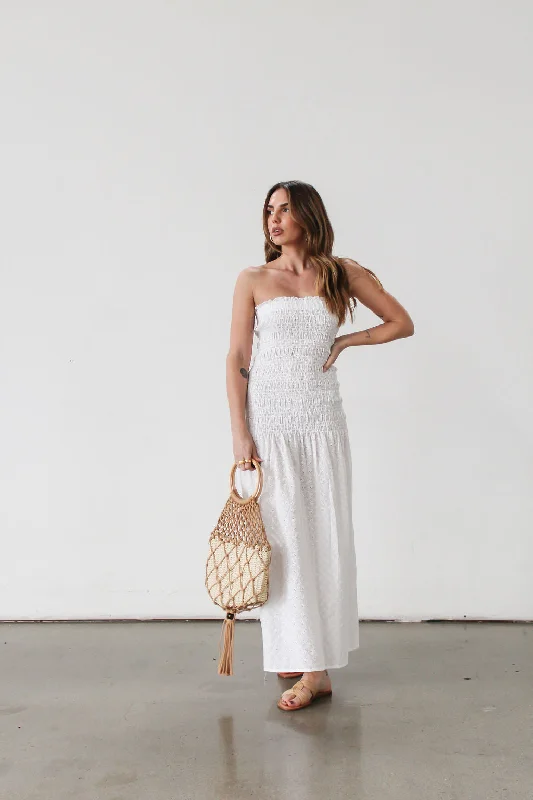 Cobblestone Streets Maxi Dress