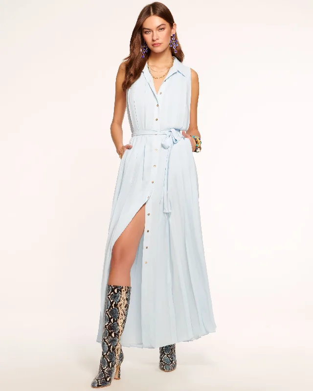 Coraline Pleated Maxi Dress