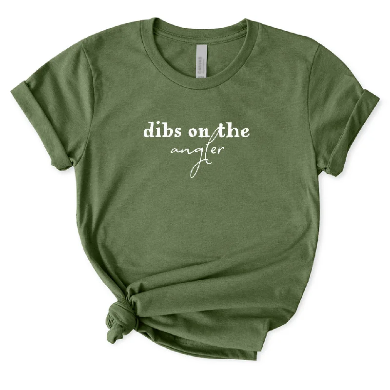 Dibs on The Angler T-Shirt for Women Anti-Pilling Machine Wash Handmade