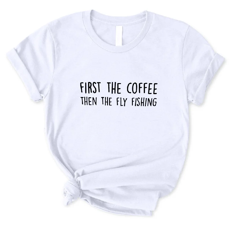 Fly Fishing T-Shirt for Women Satin Blend Silk Blend Wool Blend