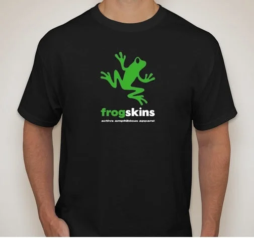 Frogskins T-shirt Spandex Blend Rayon Blend Denim Blend