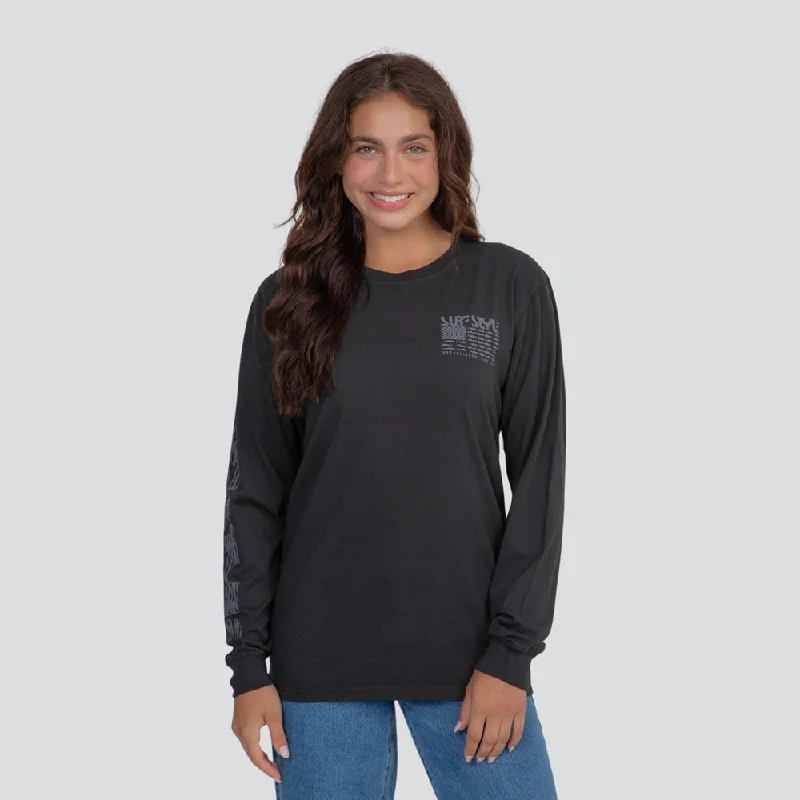 Amerifish Garment Dye Long-Sleeved Tee Anti-Shrink Durable Soft