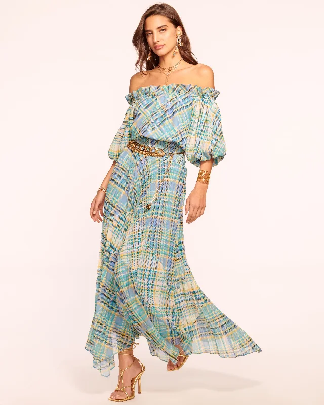 Harla Off-The-Shoulder Maxi Dress