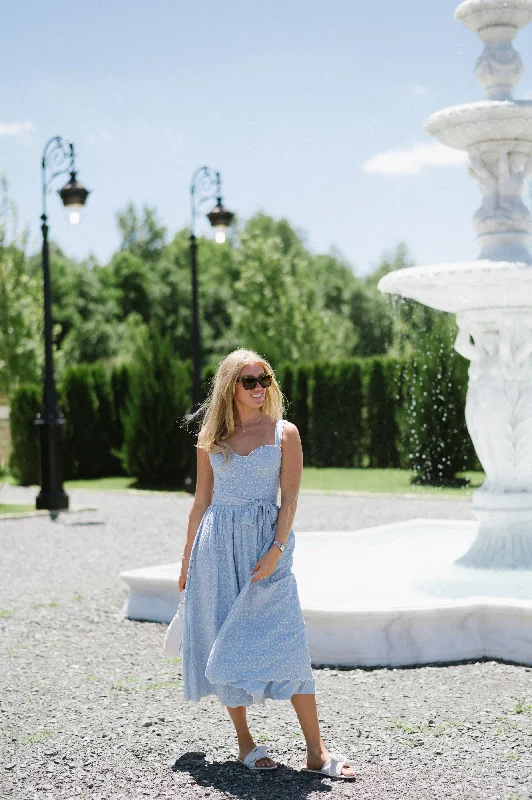 Jordan Maxi Dress-Sky Blue