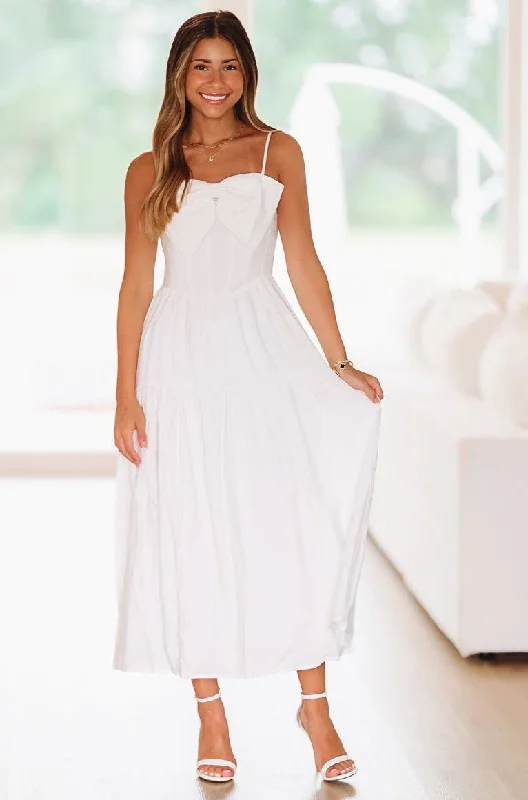 Kind Hearted Maxi Dress - White