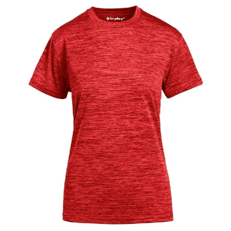 Ladies Tonal Blend Performance T-Shirt Nylon Fabric Polyester Fabric Spandex Fabric