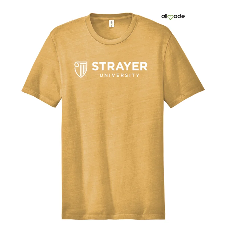 NEW STRAYER Allmade® Unisex Mineral Dye Organic Cotton Tee - Golden Wheat Chenille Fabric Brocade Fabric Lace Fabric NEW STRAYER Allmade® Unisex Mineral Dye Organic Cotton Tee - Golden Wheat Chenille Fabric Brocade Fabric Lace Fabric