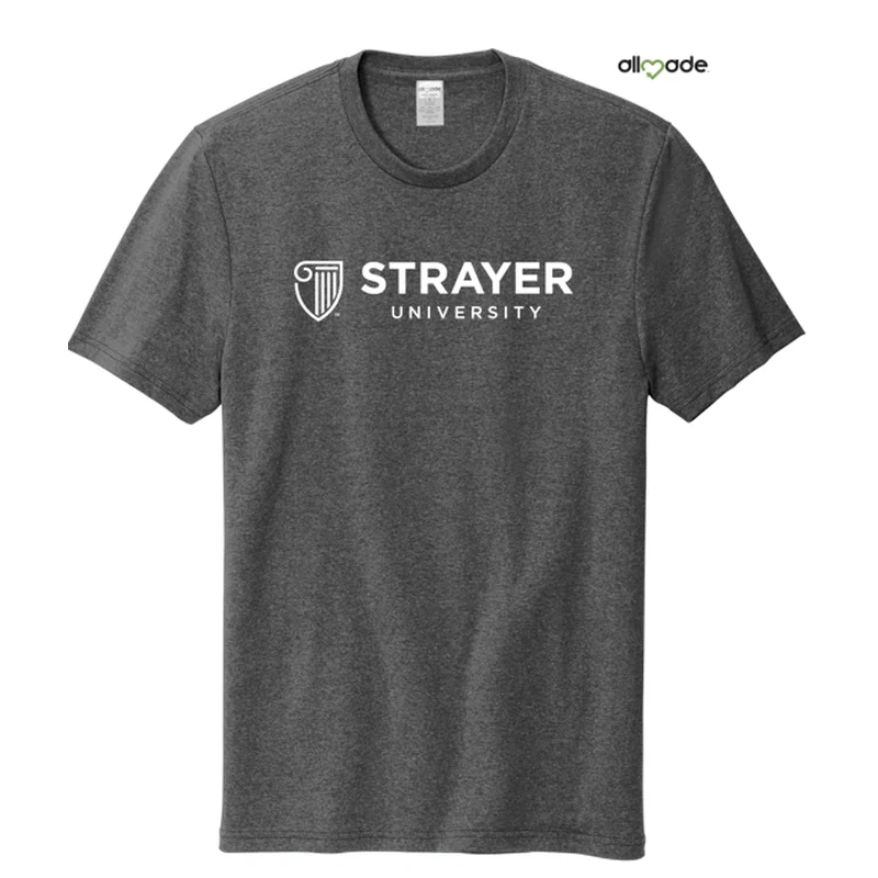 NEW STRAYER Allmade® Unisex Recycled Blend Tee Reloaded Charcoal Heather Lace Blend Ribbed Blend Corduroy Blend NEW STRAYER Allmade® Unisex Recycled Blend Tee Reloaded Charcoal Heather Lace Blend Ribbed Blend Corduroy Blend