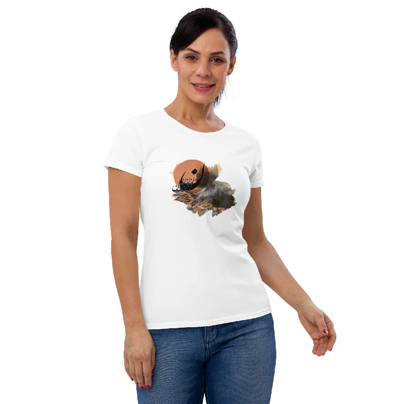 NOONY Women's T-Shirt Jersey Fabric Tulle Fabric Batik Fabric