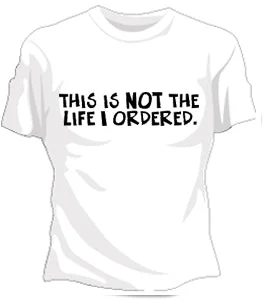 Not The Life Girls T-Shirt Front Pockets Side Pockets Patch Pockets