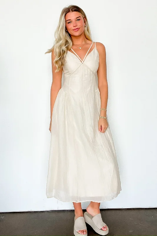 Questa Cutout Neckline Maxi Dress - FINAL SALE