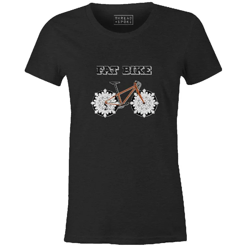 Snow Tire Tees Women's Print Jacquard Patchwork