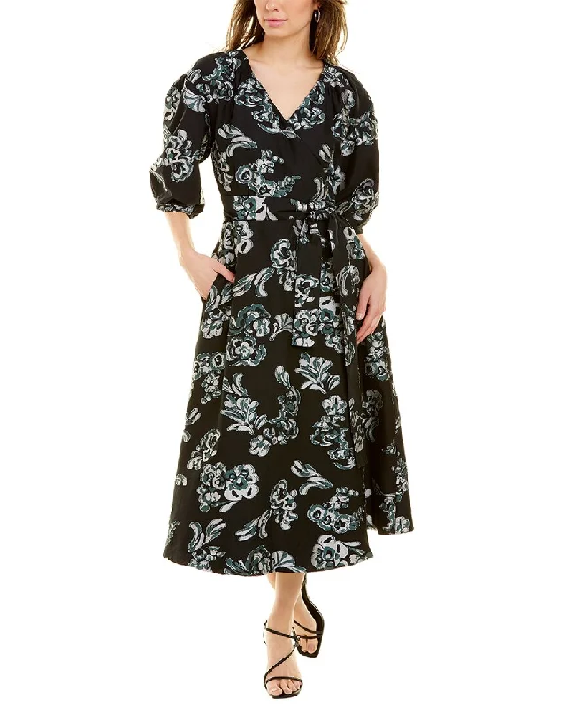 Tanya Taylor Lida Wrap Dress