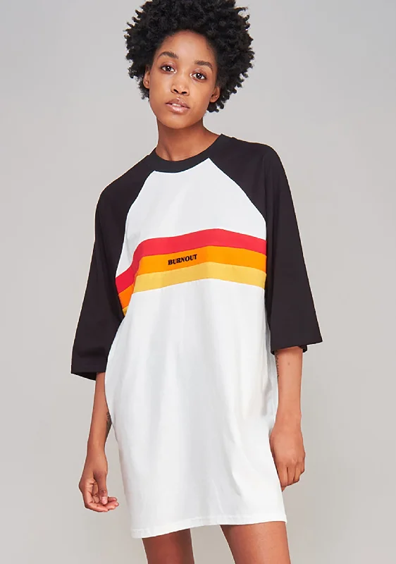 Fade Away Dress T-Shirt Fitted T-Shirt Seamless Stretchy