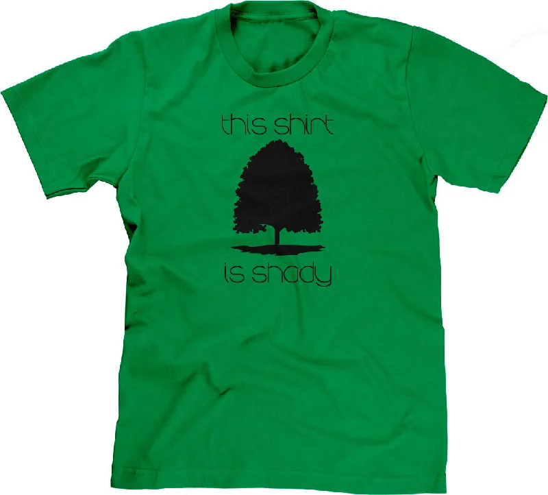 This Shirt Is Shady T-Shirt Thin T-Shirt Open Front Quick Dry