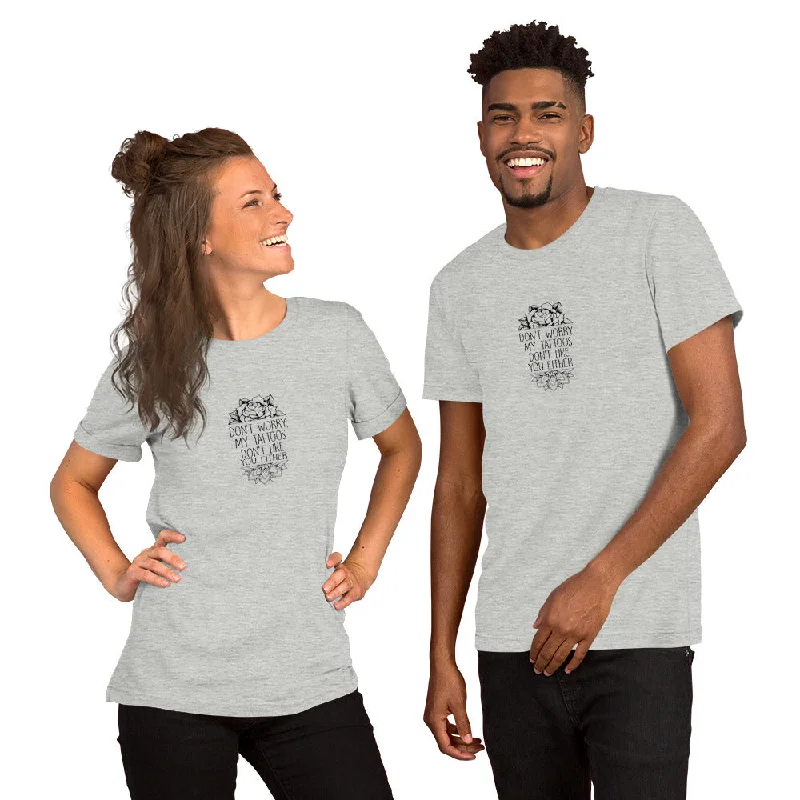 Unisex t-shirt Anti-Pilling Machine Wash Handmade