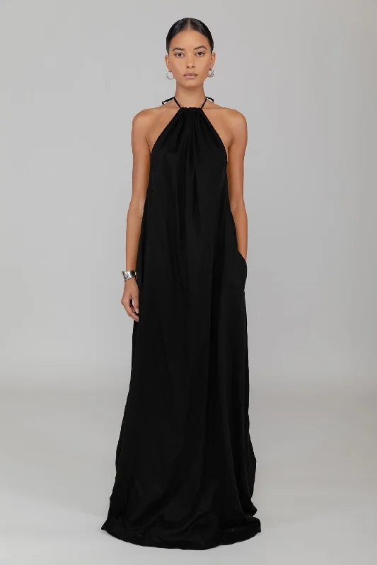 Yoko Halter Maxi Dress