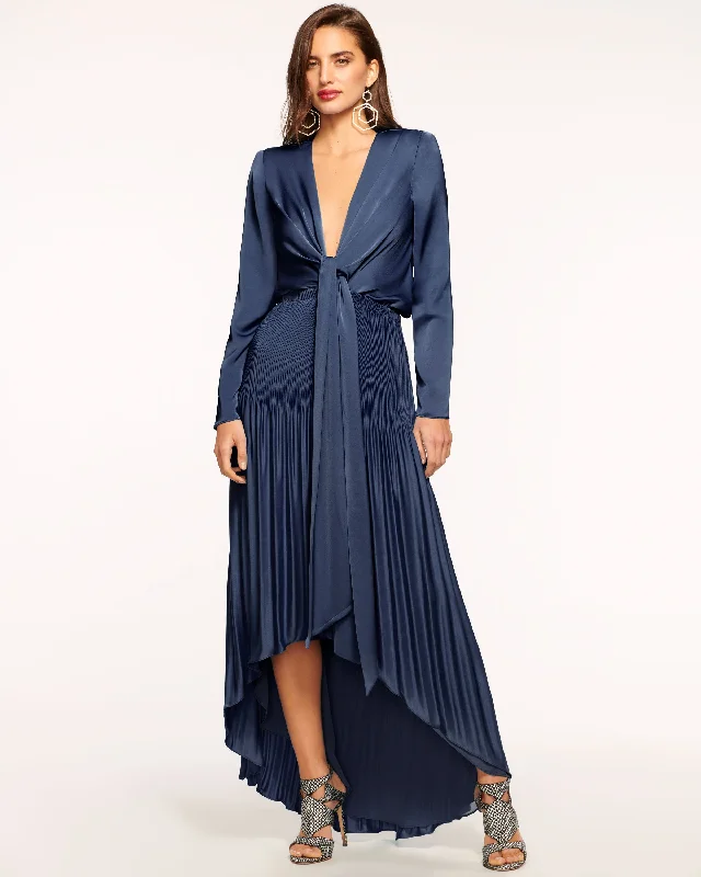 Zaylee Pleated Maxi Dress