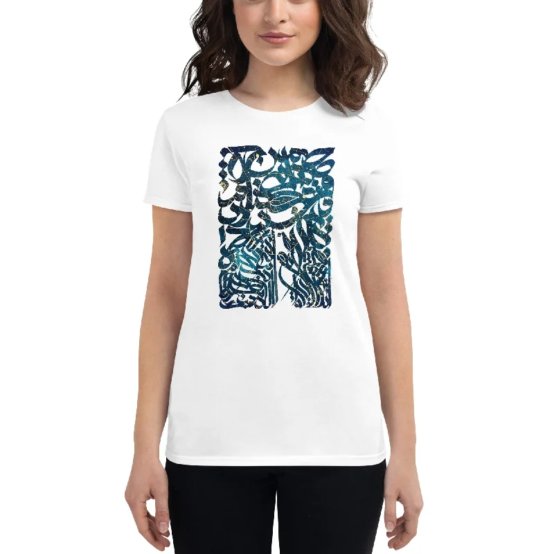 ZODIAC Women's T-Shirt Rayon Fabric Velvet Fabric Corduroy Fabric