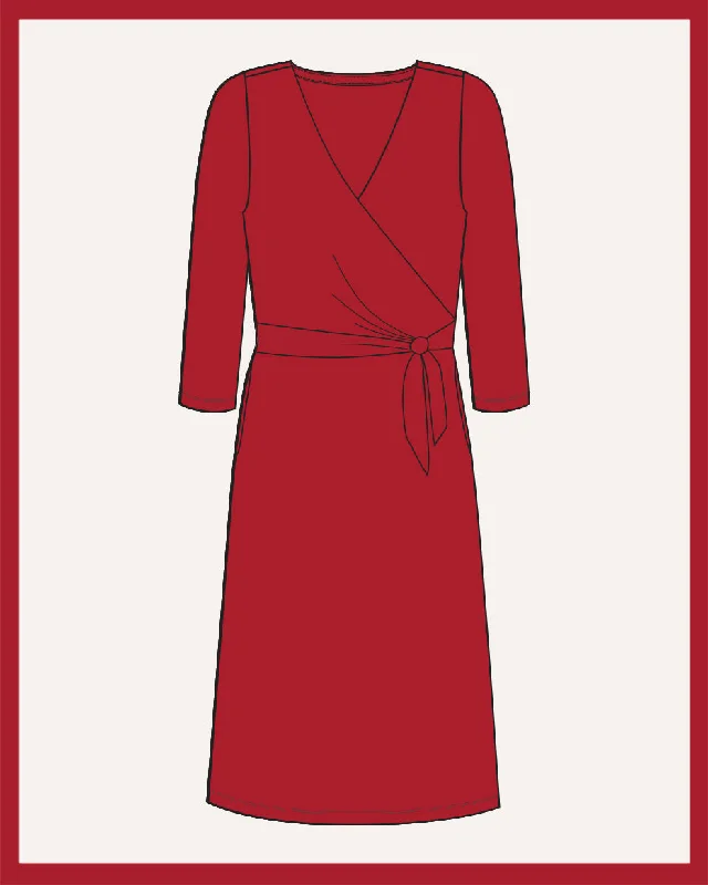 Alana Wrap Dress (Coming Soon)