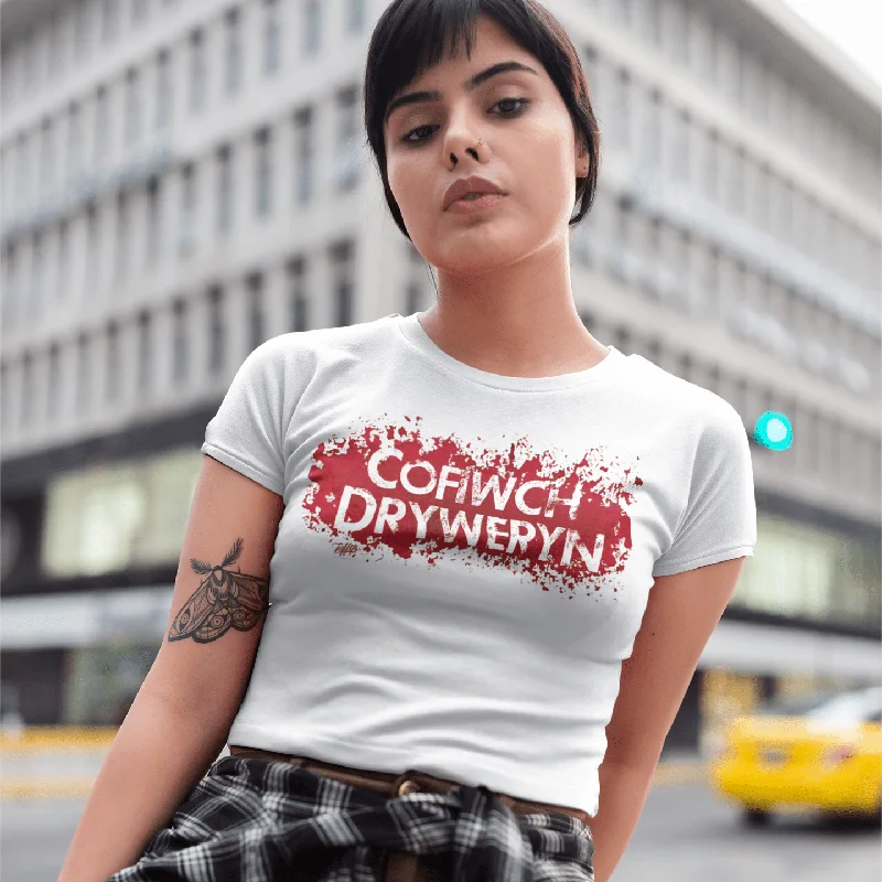 BARGAIN BASEMENT - Cofiwch Dryweryn - Women's Welsh T-Shirt