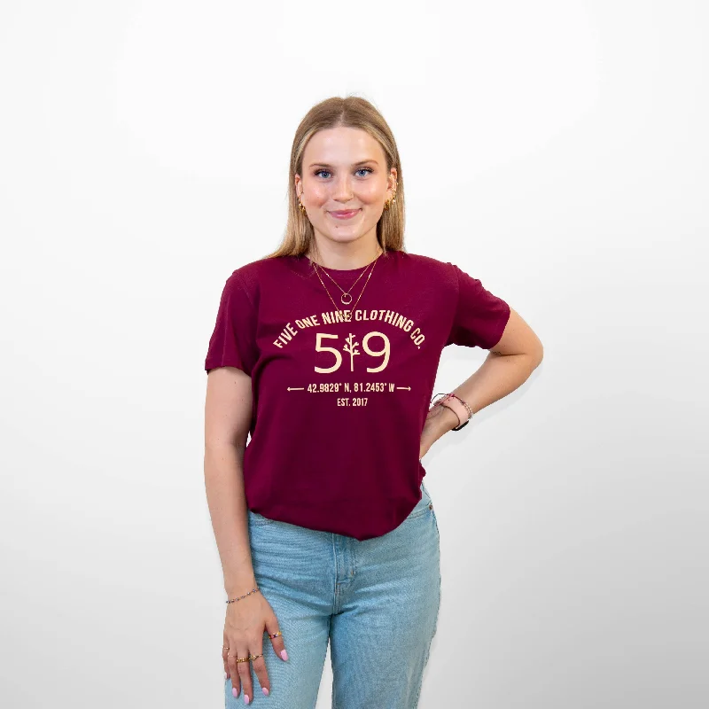 HEART OF THE 519 TEE (WOMENS)