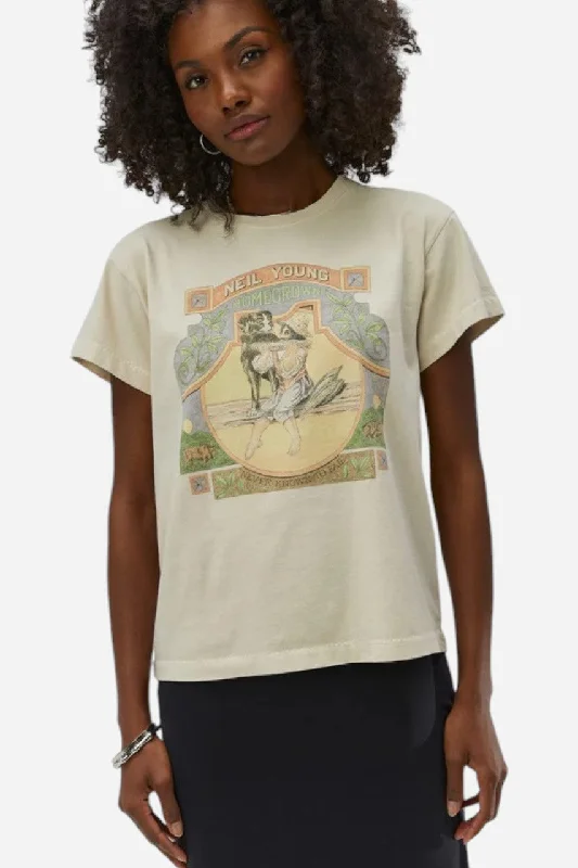 Daydreamer LA Neil Young Home Grown Tour Tee White